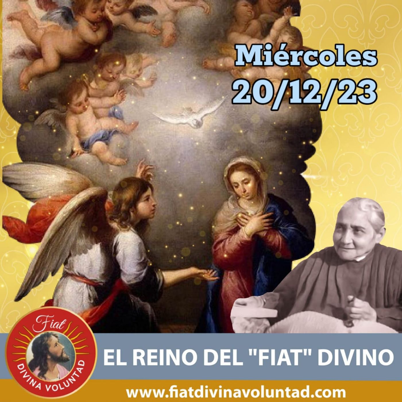 Día 20-12-23 Evangelio del Reino de la Voluntad Divina