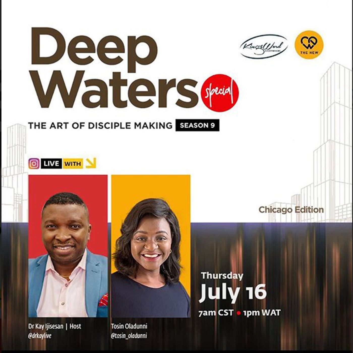 The Art of Disciple Making S9 E4 - Dr Kay Ijisesan with Tosin Oladunni episode artwork