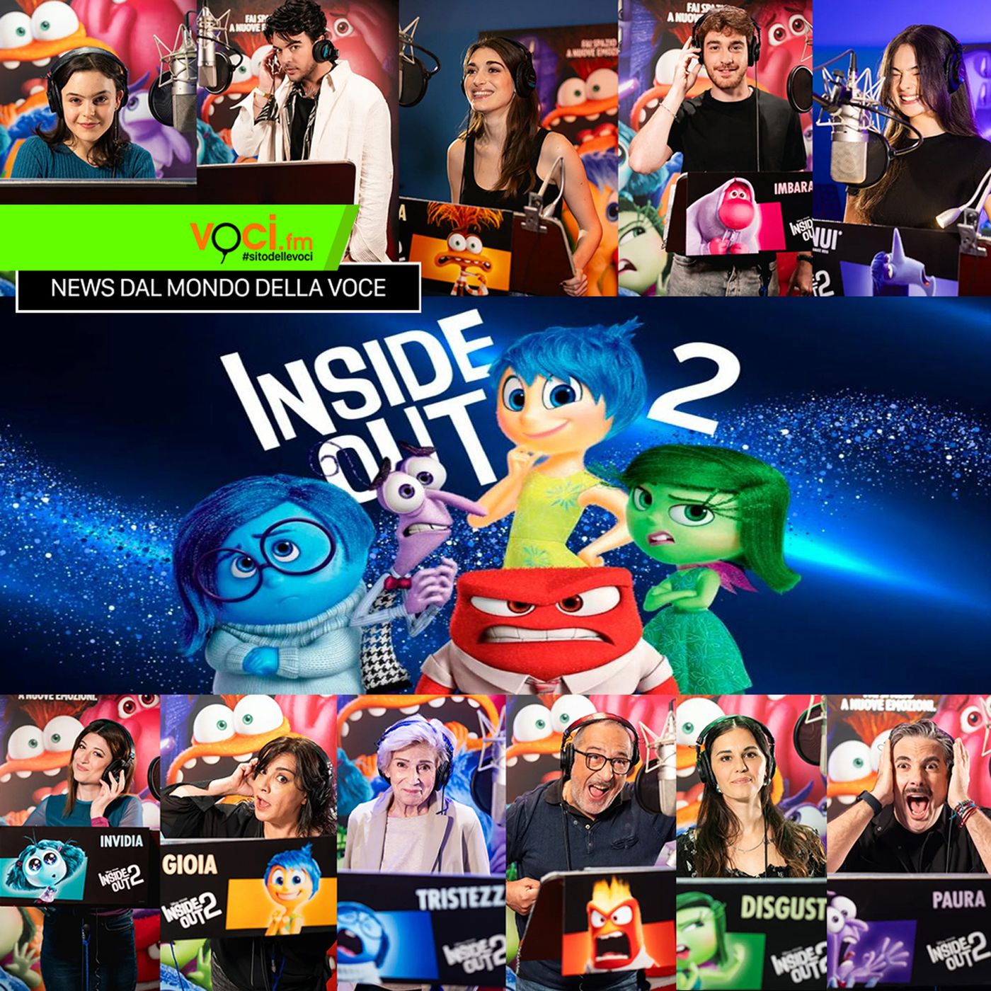 Clicca PLAY e ascolta la news IL CAST VOCALE DI "INSIDE OUT 2" DISNEY PIXAR episode artwork