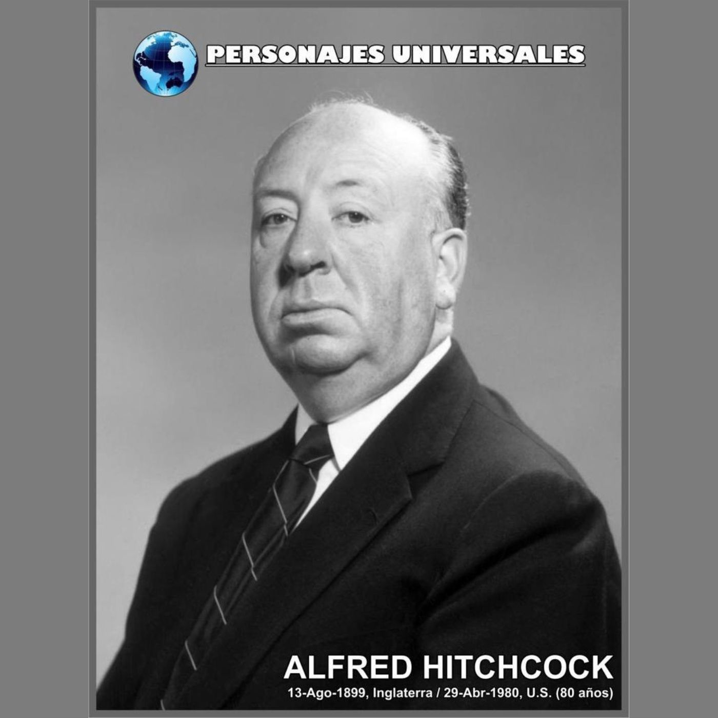 Alfred Hitchcock Biografia 12 de Personajes Universales por Carlos Laya episode artwork