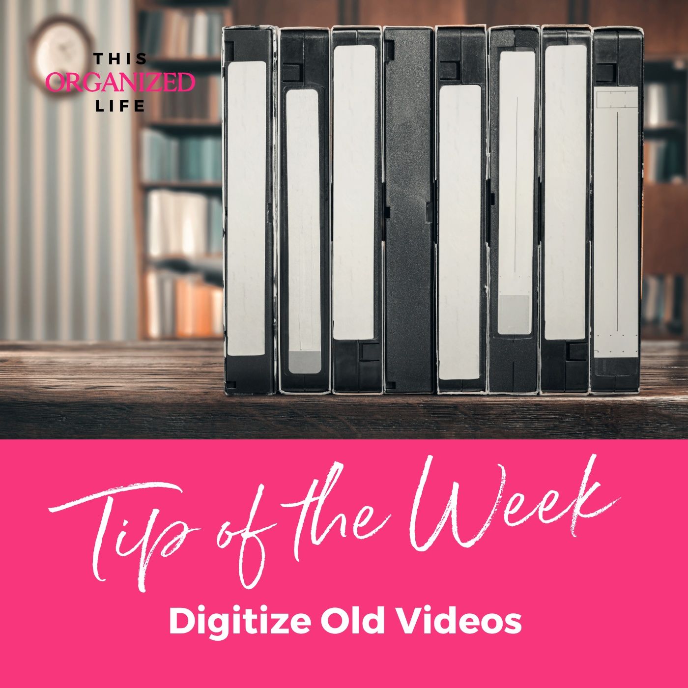 Tip of the Week-Digitize Old Videos