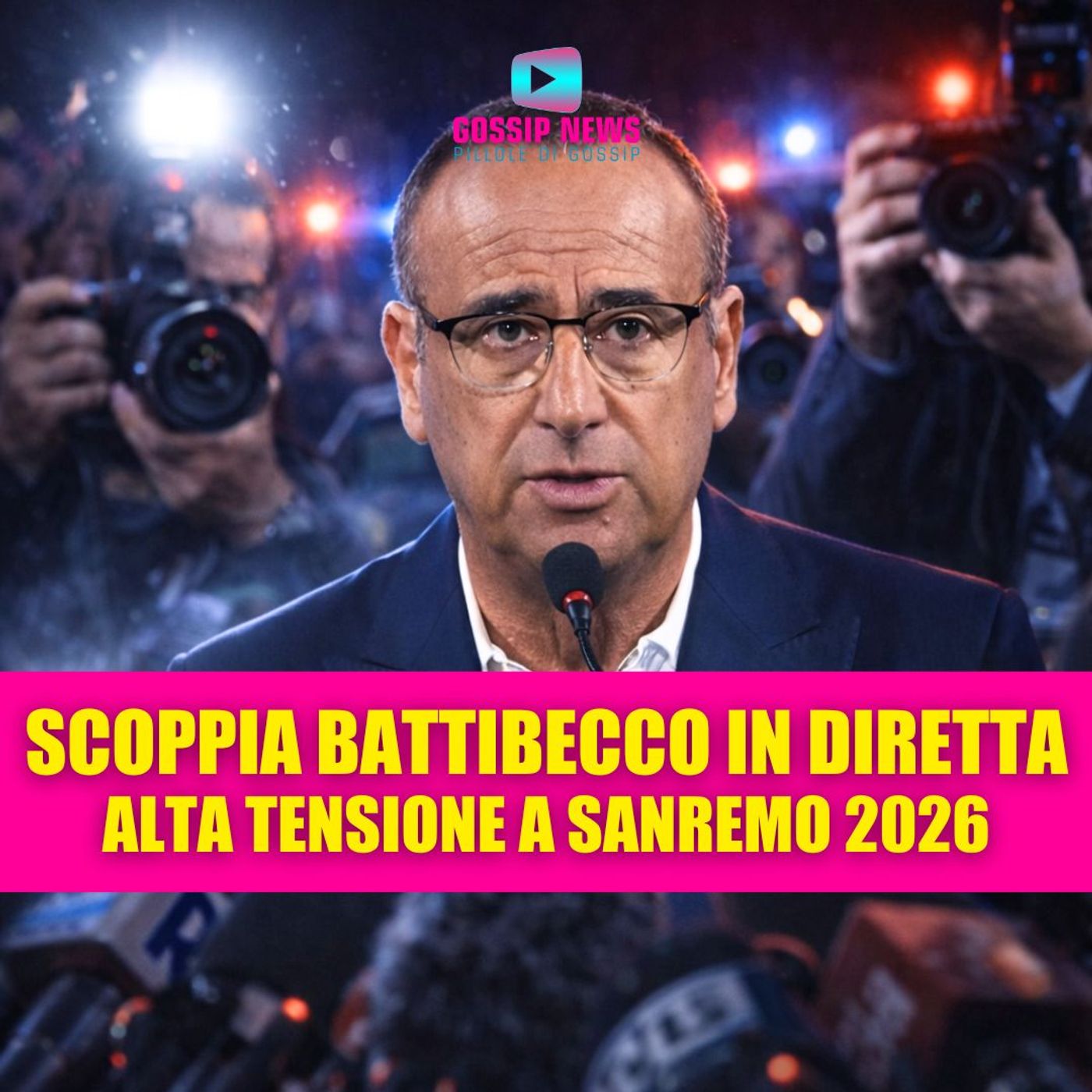 Sanremo 2026: scoppia il battibecco in diretta. Carlo Conti perde le staffe!
