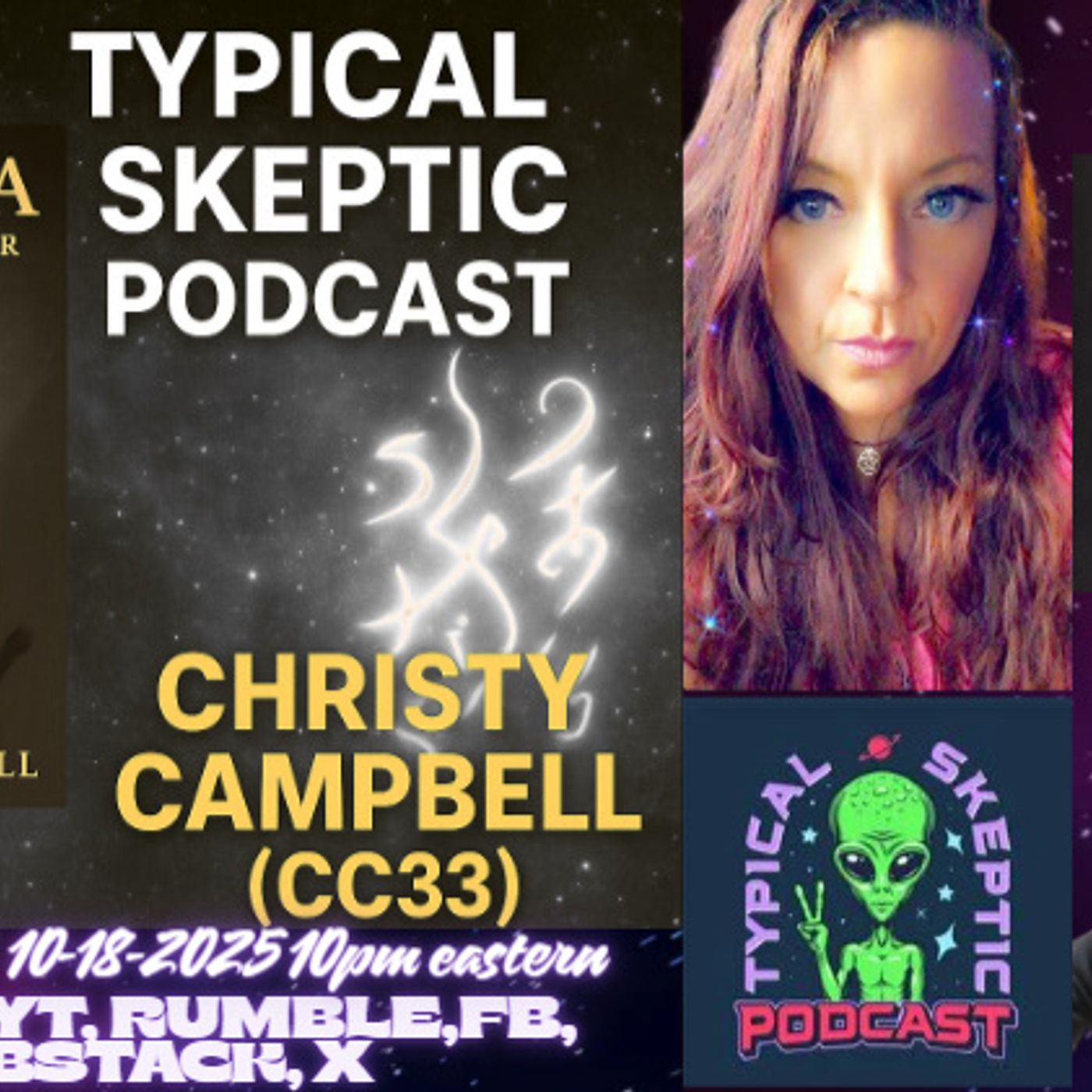 Christy Campbell (CC33): ELECTRA: The Warrior’s Ledger🎙 Typical Skeptic Podcast #2252