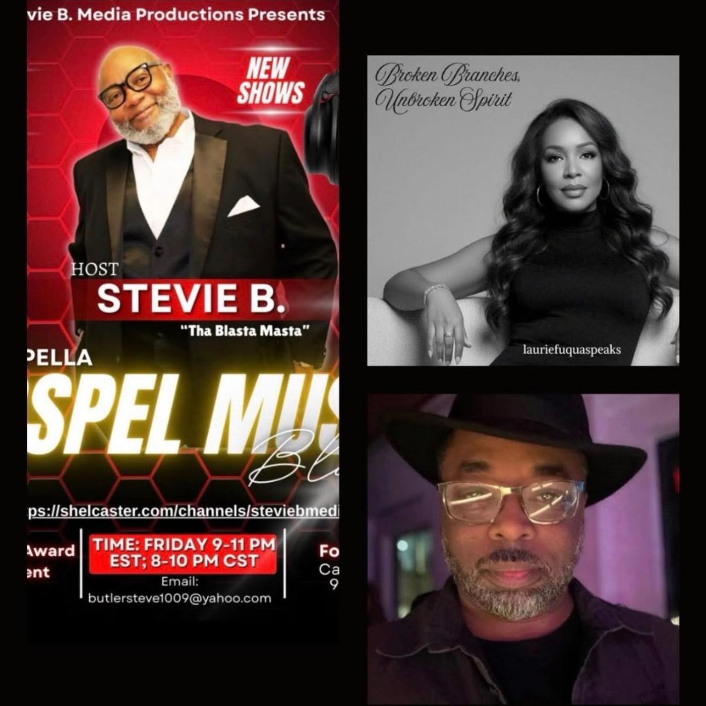 Stevie B. Acappella Gospel Music Blast - (Episode 351) episode artwork