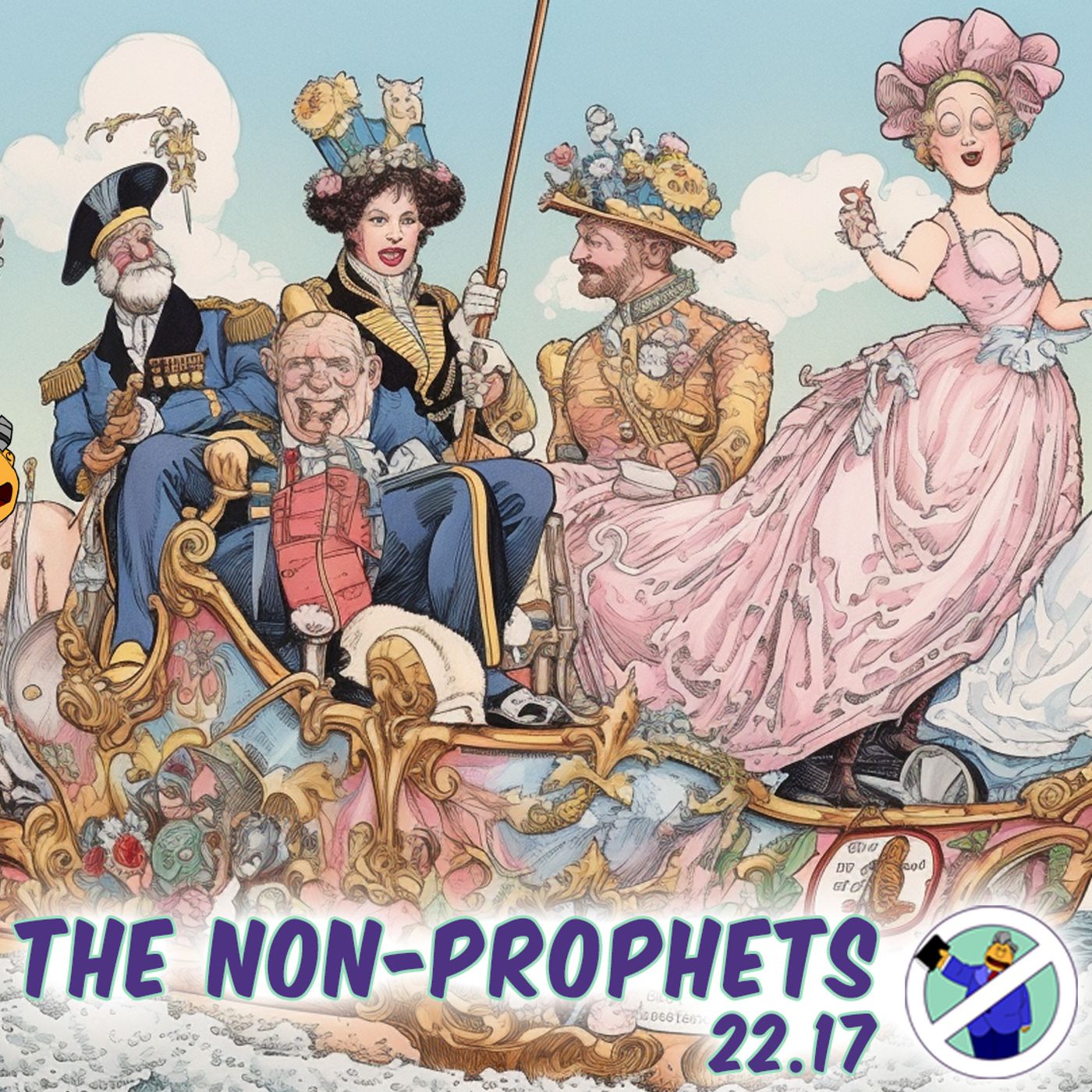 The Non-Prophets 22.18 2023-05-03 with Phoebe Rose, Emma Thorne, Richard Gilliver, and Dr Rich F-G