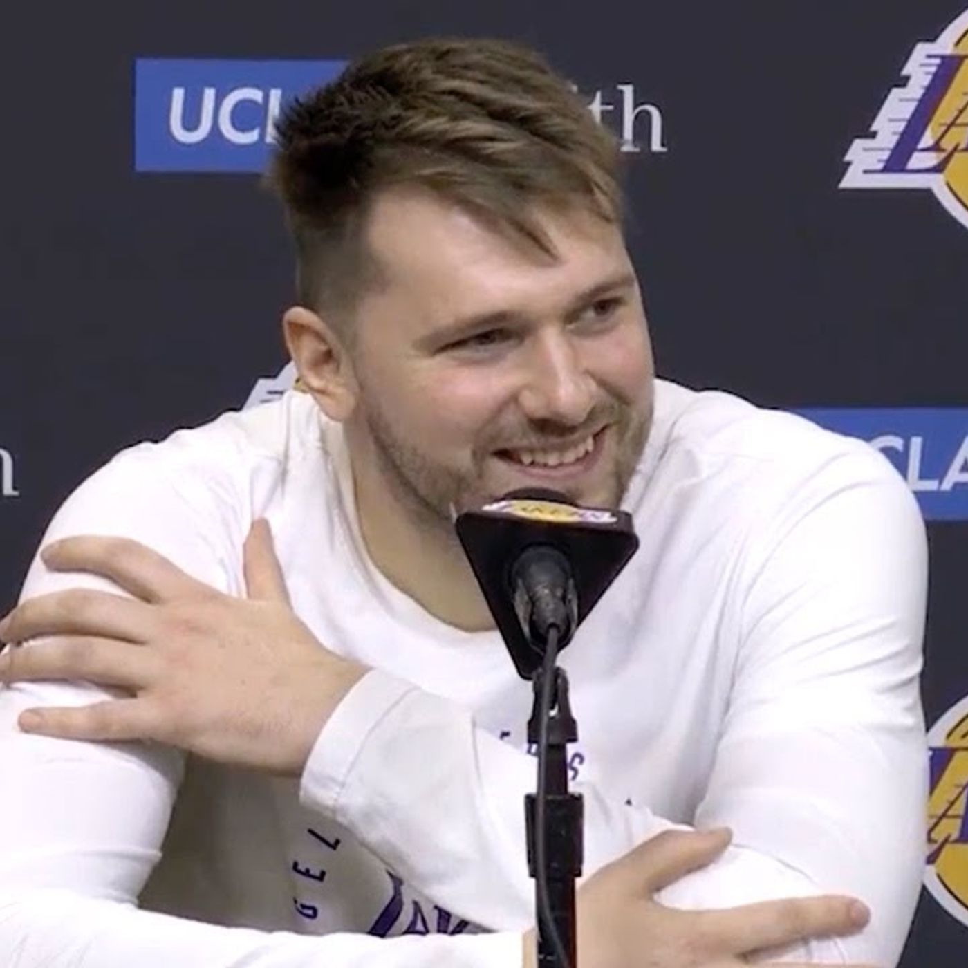 Luka Doncic Talks Being Nervous for Lakers Debut & Playing Alongside LeBron James episode artwork