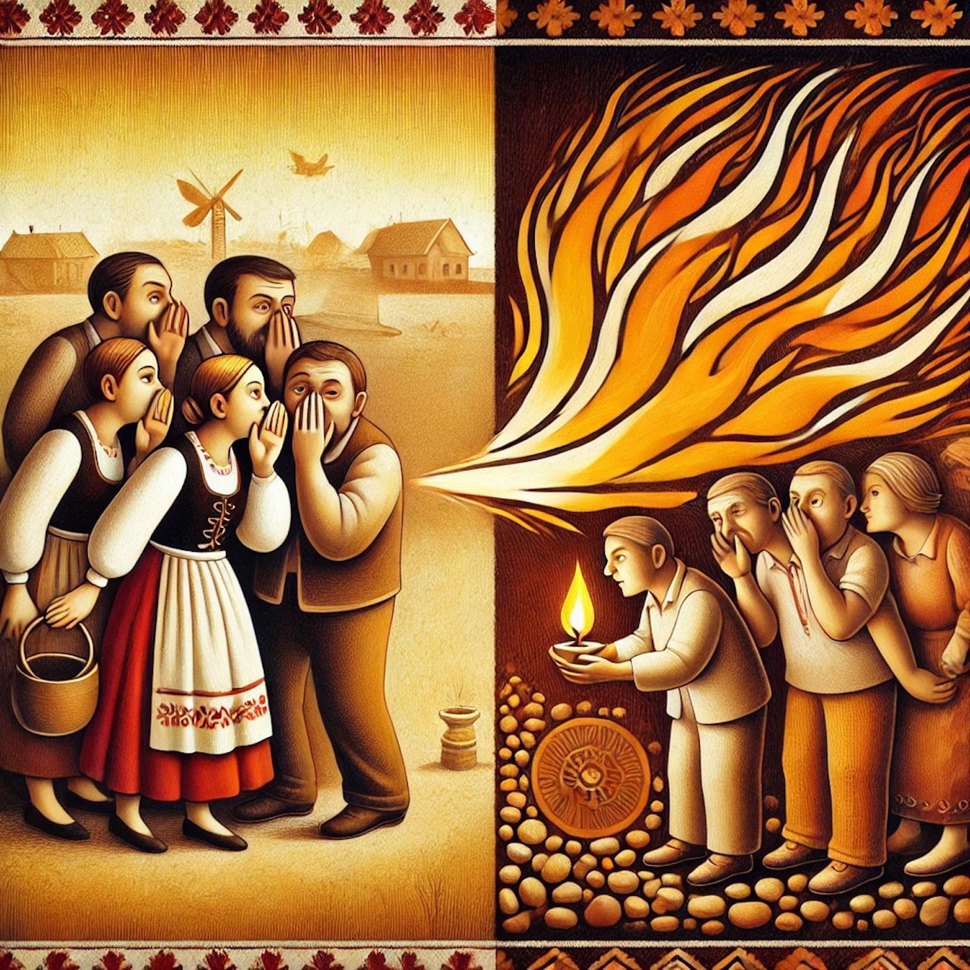"Jeśli chcesz, by prawda się rozeszła, przekazuj ją przez plotki—przecież nic nie dociera szybciej!" episode artwork