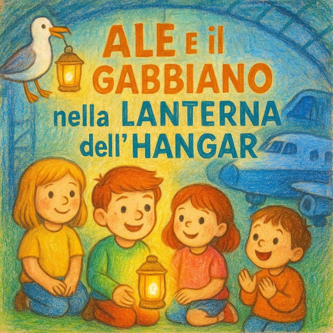 Ale e il Gabbiano nella Lanterna dell'Hangar