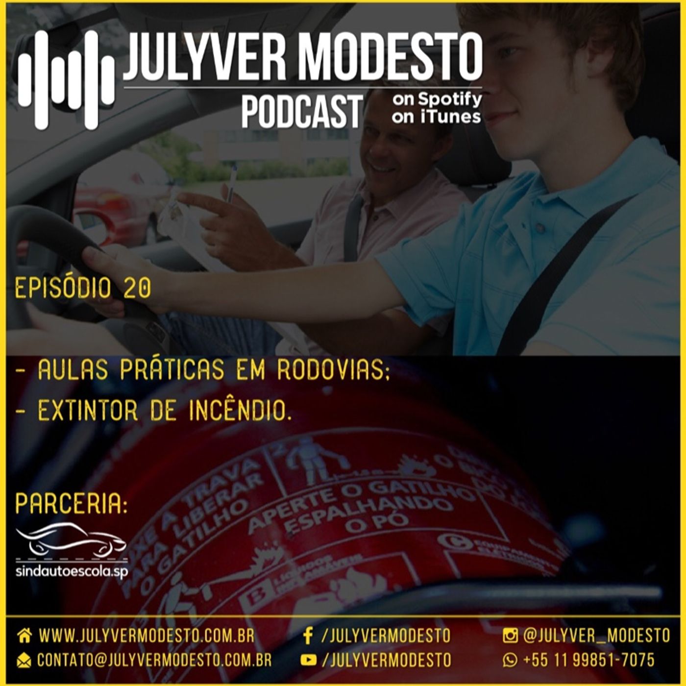 Trânsito, por Julyver Modesto
