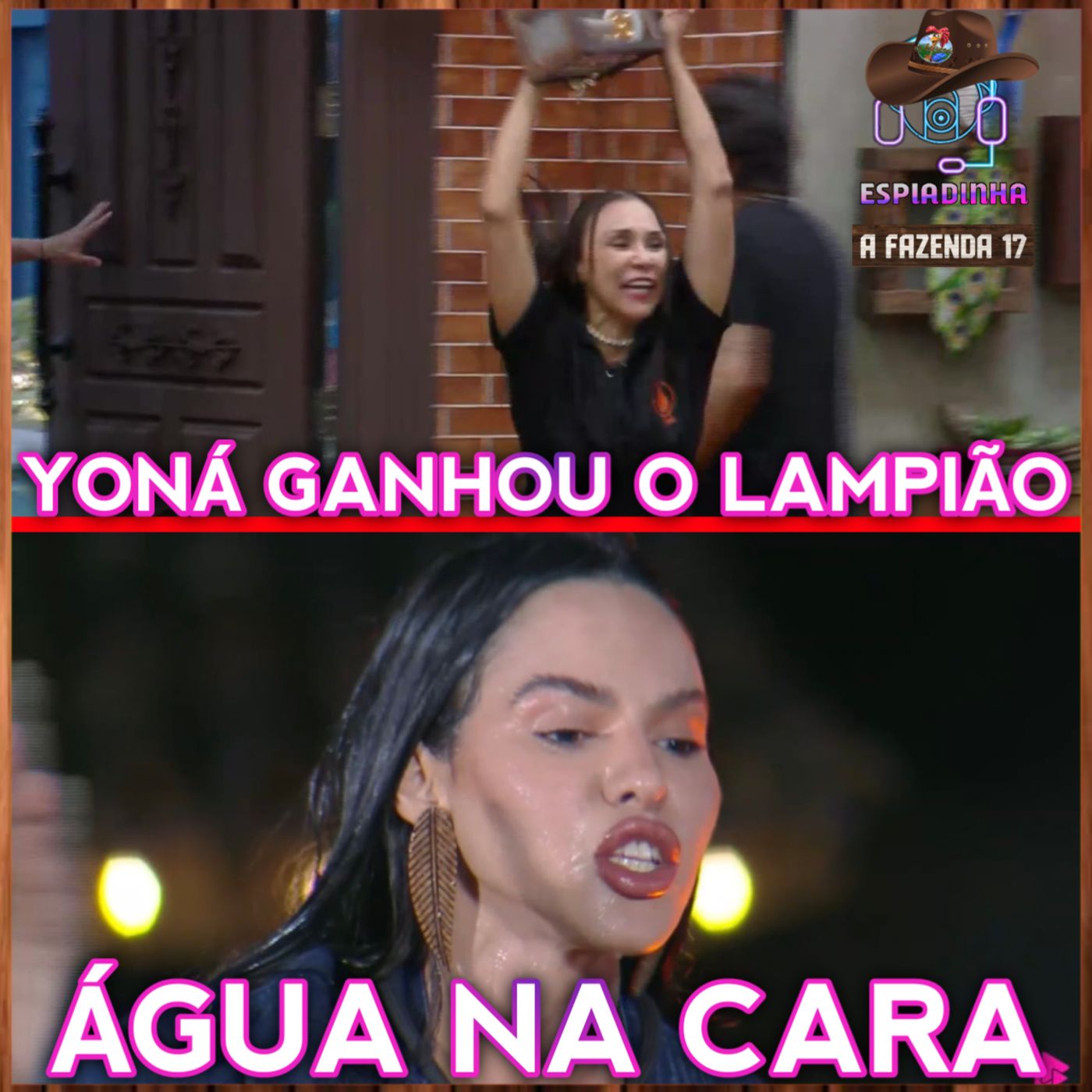 Ferra Peão com ÁGUA NA CARA! + Yoná ganhou a Prova do Lampião! | A Fazenda 17