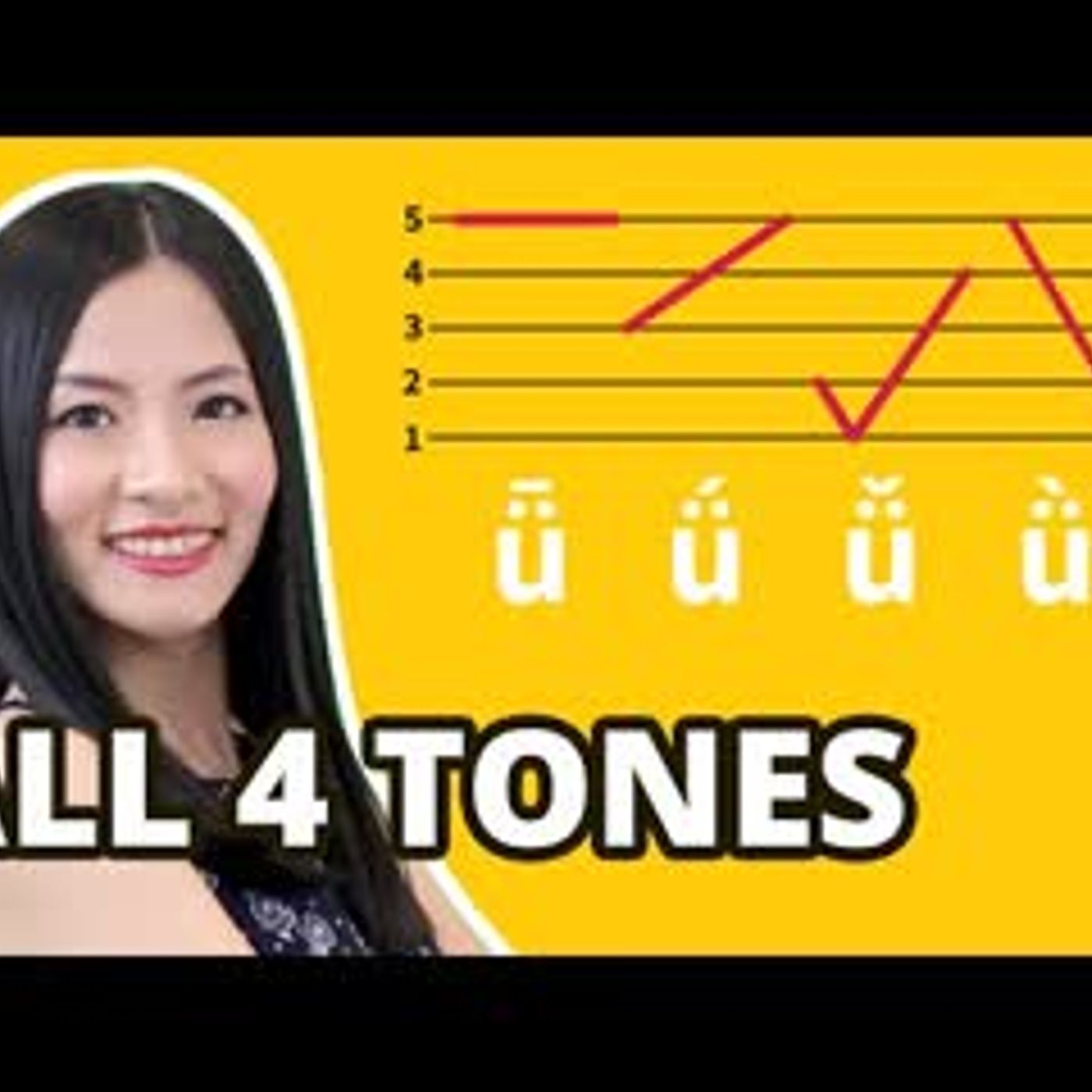 Learn All 4 Mandarin Chinese Tones (Pronunciation Guide)   Lesson 1 episode artwork