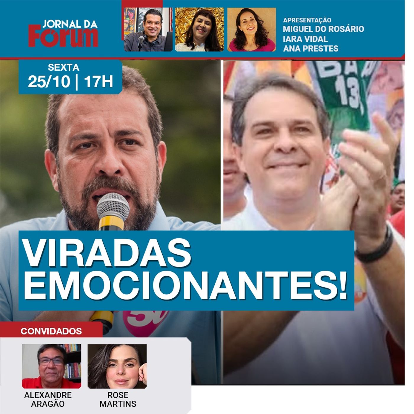 Pesquisas e trackings sinalizam virada emocionante em São Paulo e Fortaleza | Debate Marçal e Boulos episode artwork