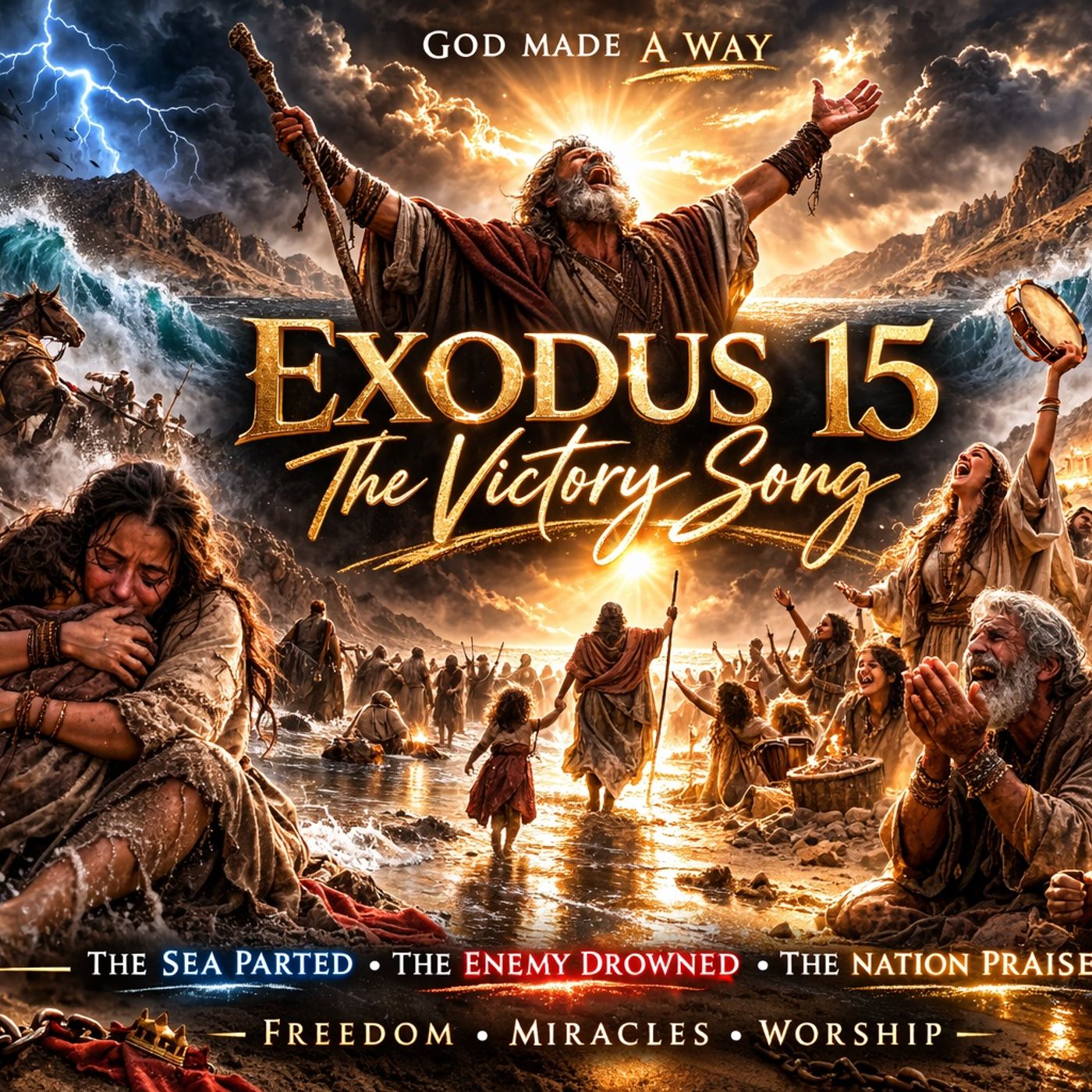 The Sound of Victory | Exodus 15 episode artwork