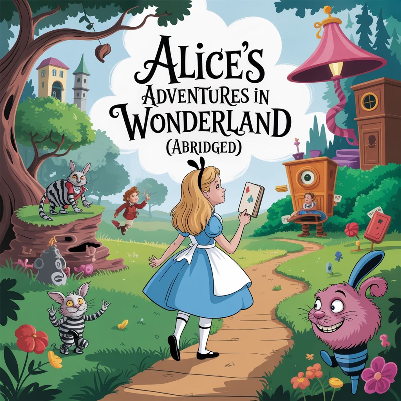 Alice's Adventures in Wonderland - Abridged : Journey Through the Whimsical Realm