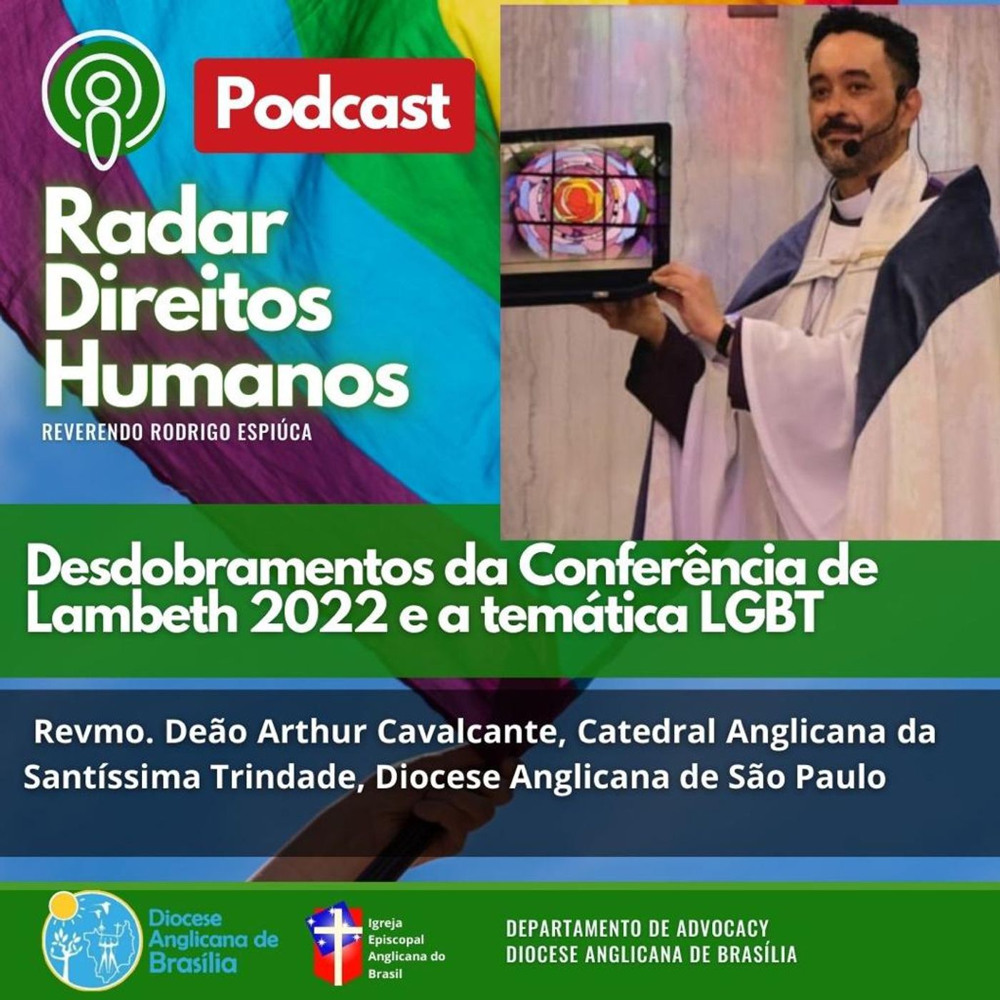 #017 -  Desdobramentos da Conferência de Lambeth 2022 e a temática LGBTQIAPN+ episode artwork