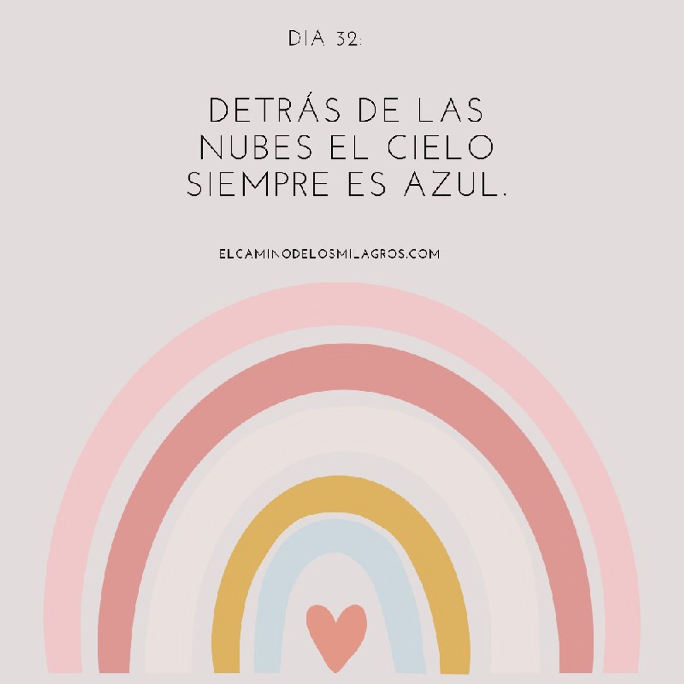 Cada día, un milagro.