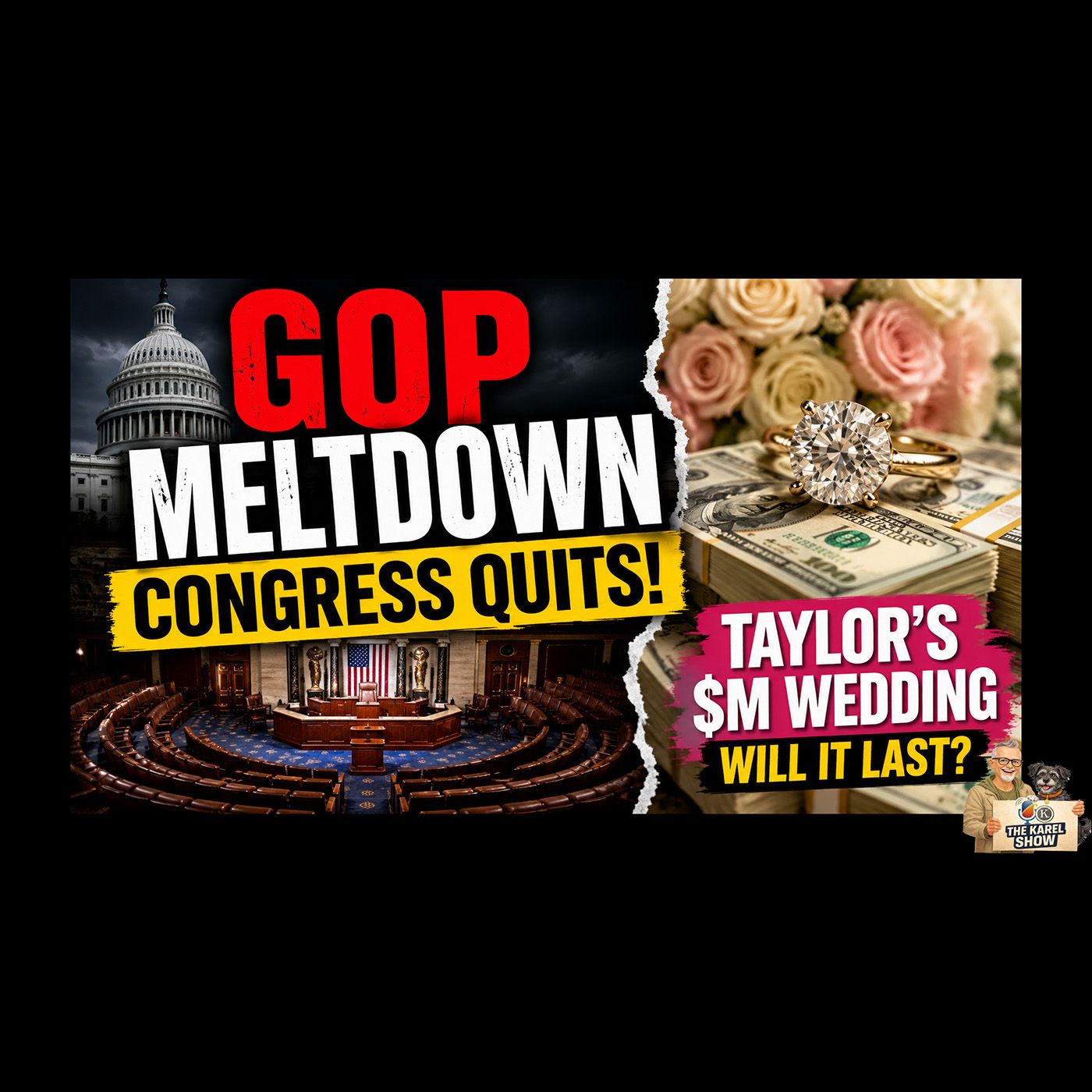 Republican Meltdown STOPS Congress | Taylor Swift’s Multi-Million Dollar Wedding episode artwork