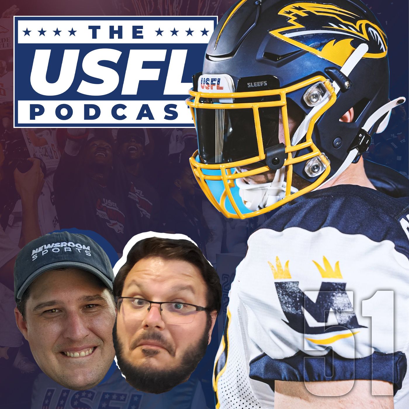 Memphis Showboats Uniform Reveal, Training Camp Moments & More | USFL Podcast #51 episode artwork