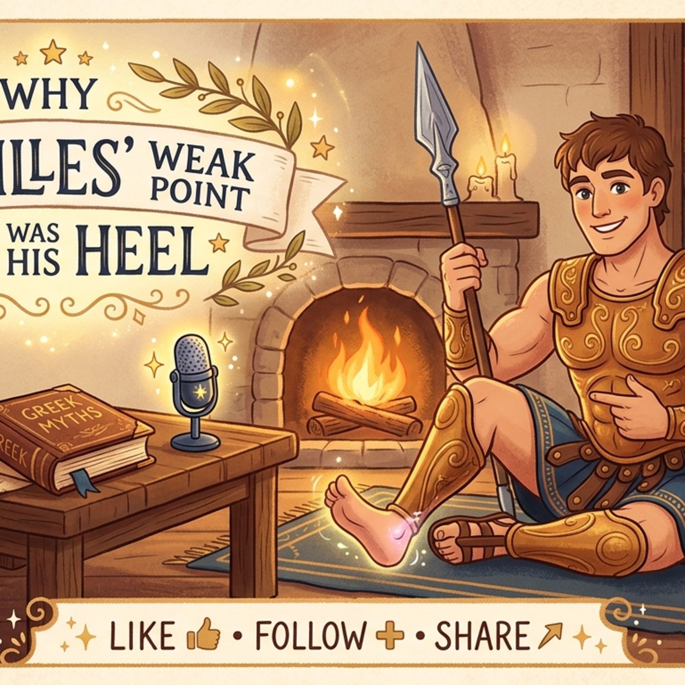 EPISODE 37: Why Achilles weak point was his heel episode artwork