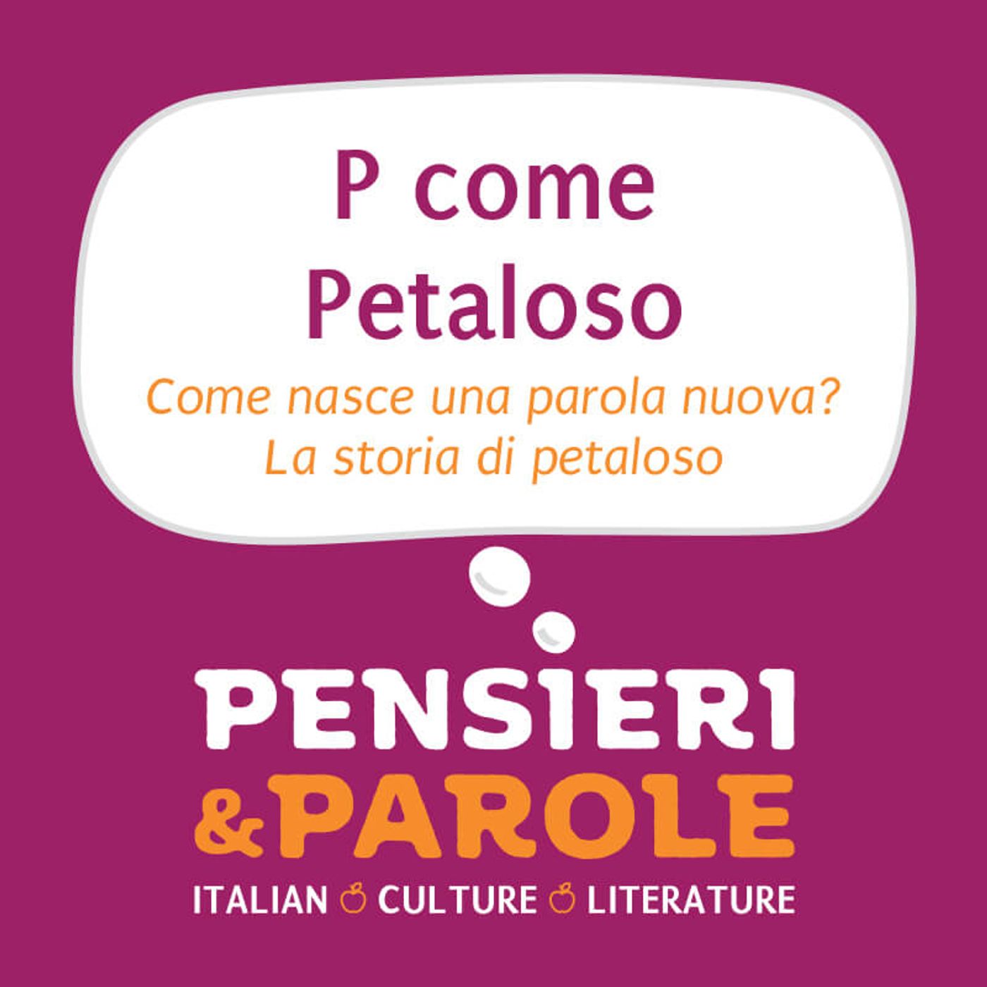 Speak Italiano - Pensieri e Parole