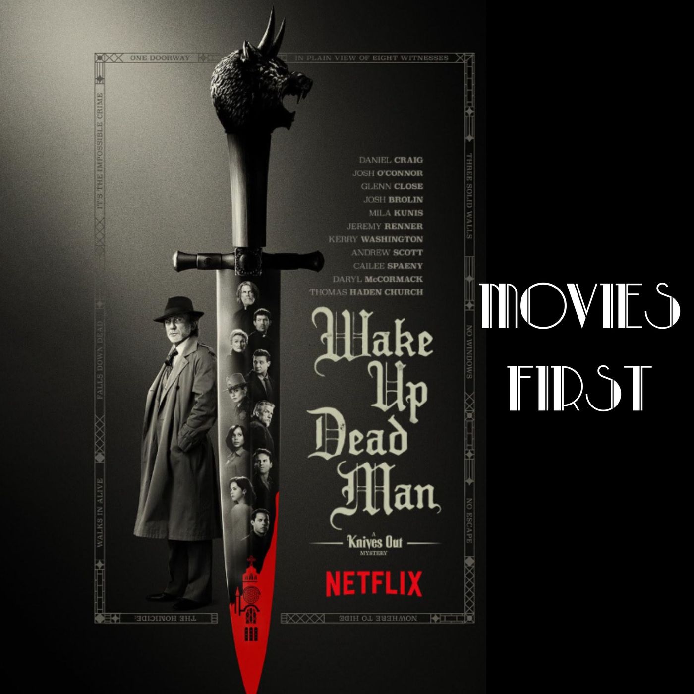 Sinister Services: The Dark Comedy of 'Wake Up Dead Man: A Knives Out Mystery' Sinister Services: The Dark Comedy of 'Wake Up Dead Man: A Knives Out Mystery'