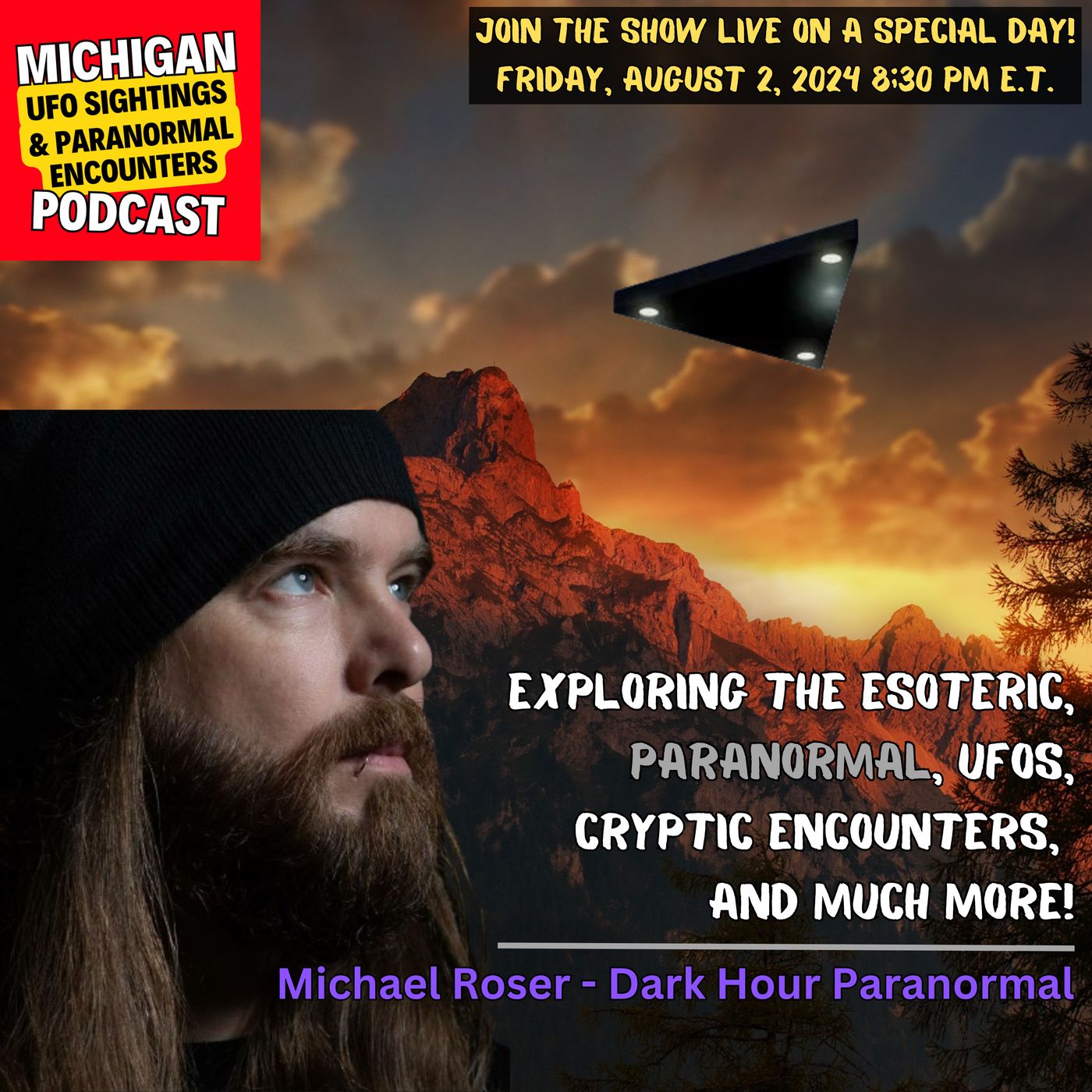 Michigan UFO Sightings And Paranormal Encounters Podcast