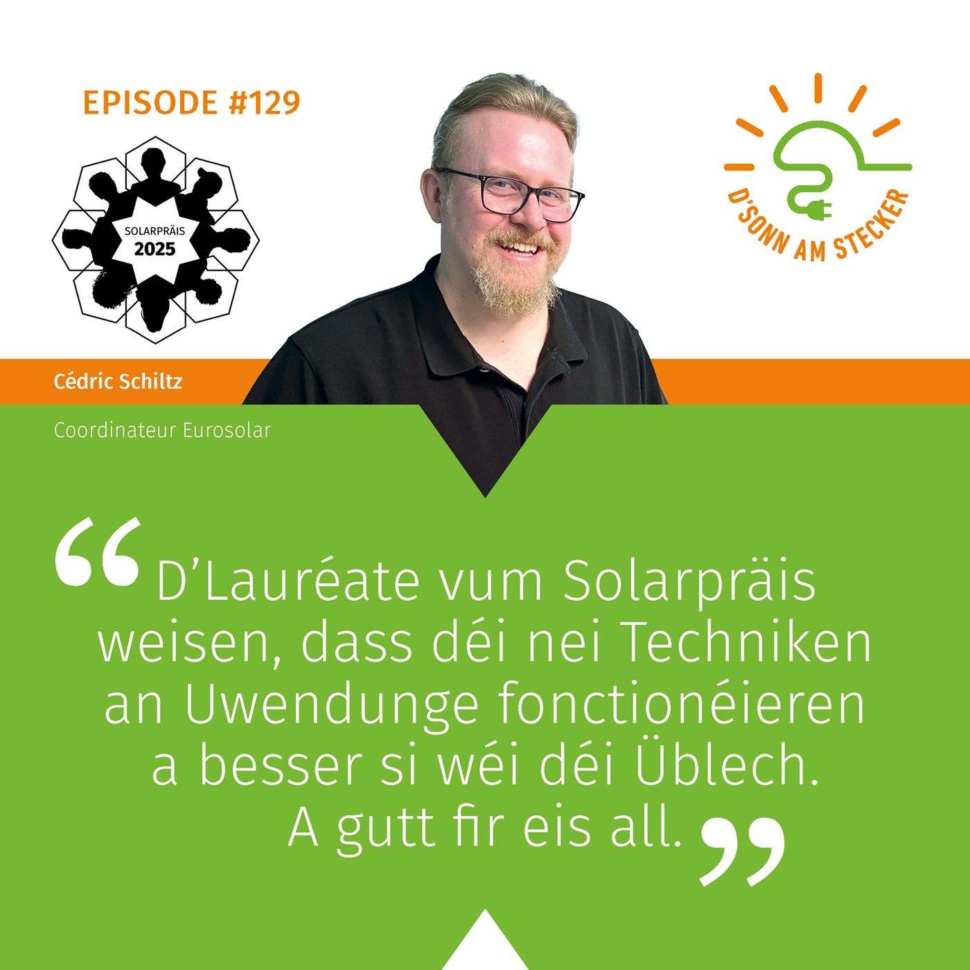 129 - D'Gewënner vum Solarpräis 2025