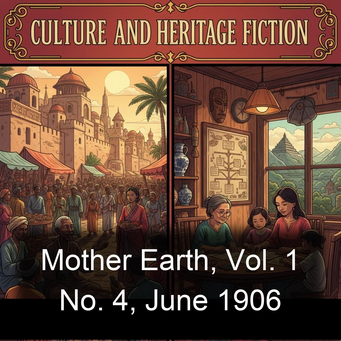 Mother Earth, Vol. 1 No. 4, June 1906 cover art