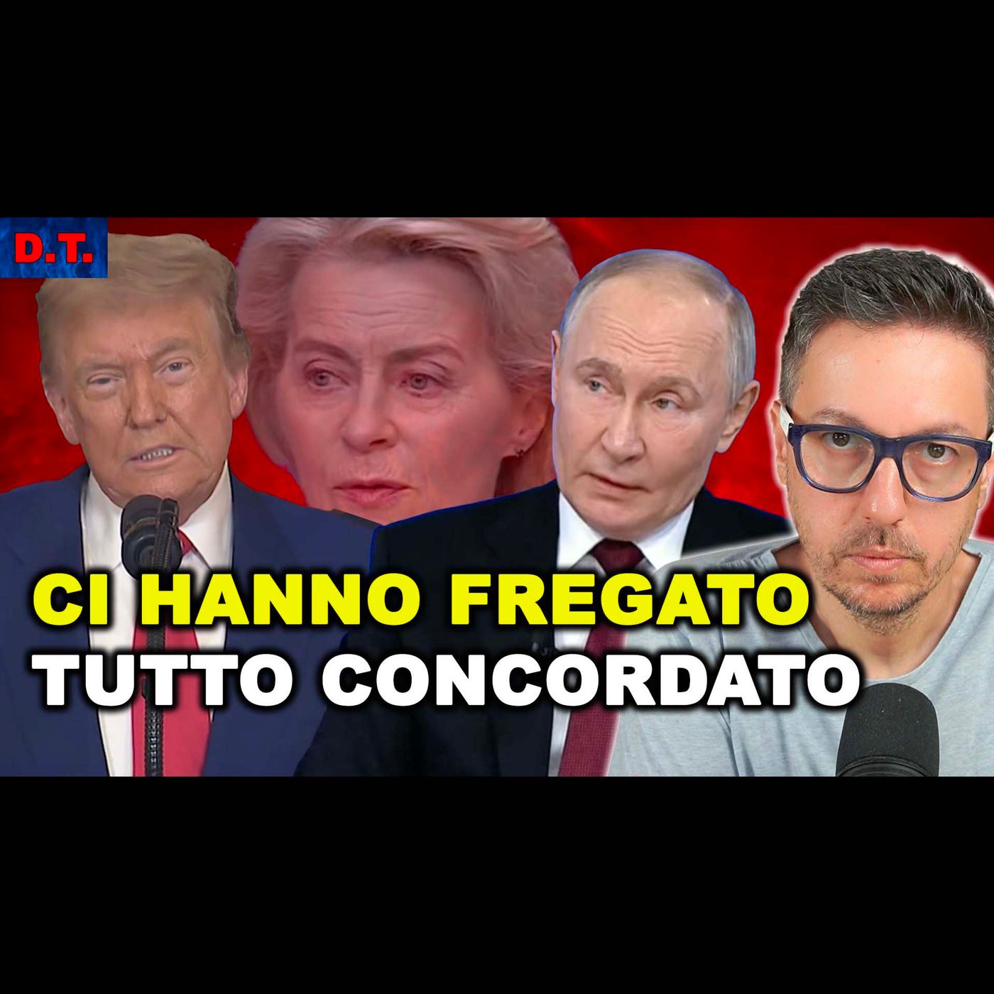 TUTTO CONCORDATO UCRAINA, ARMI, TRUMP: un teatrino PER FAR PAGARE IL CONTO ALL’EUROPA
