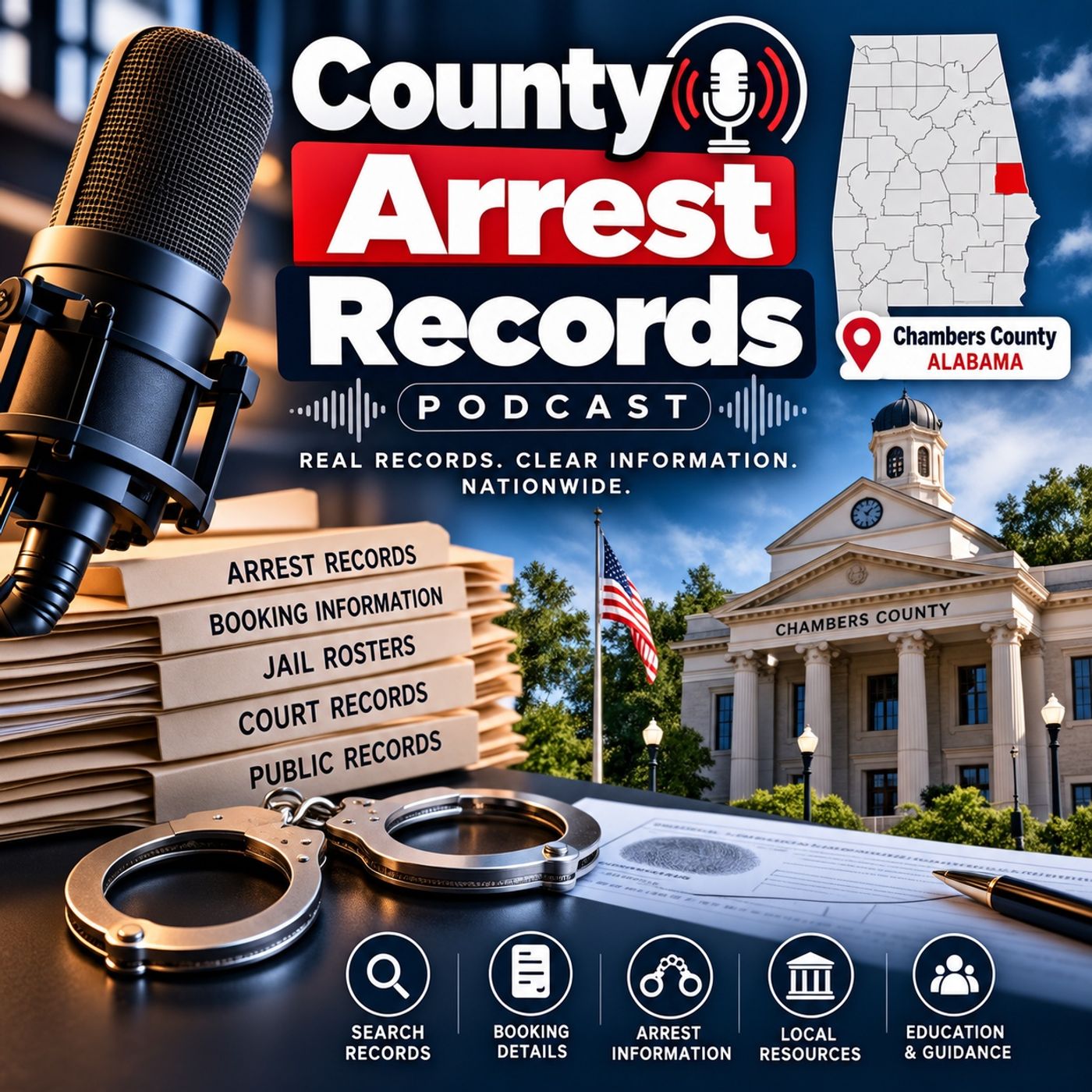 County Arrest Records podcast artwork