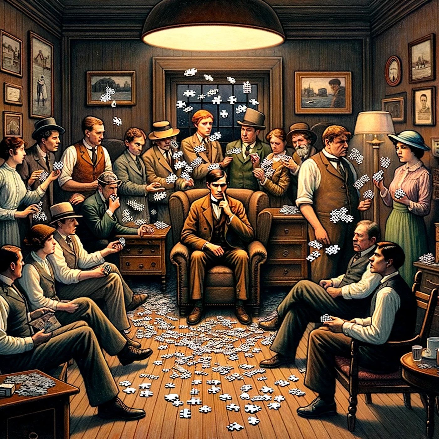 "I had the story, bit by bit, from various people, and, as generally happens in such cases, each time it was a different story."