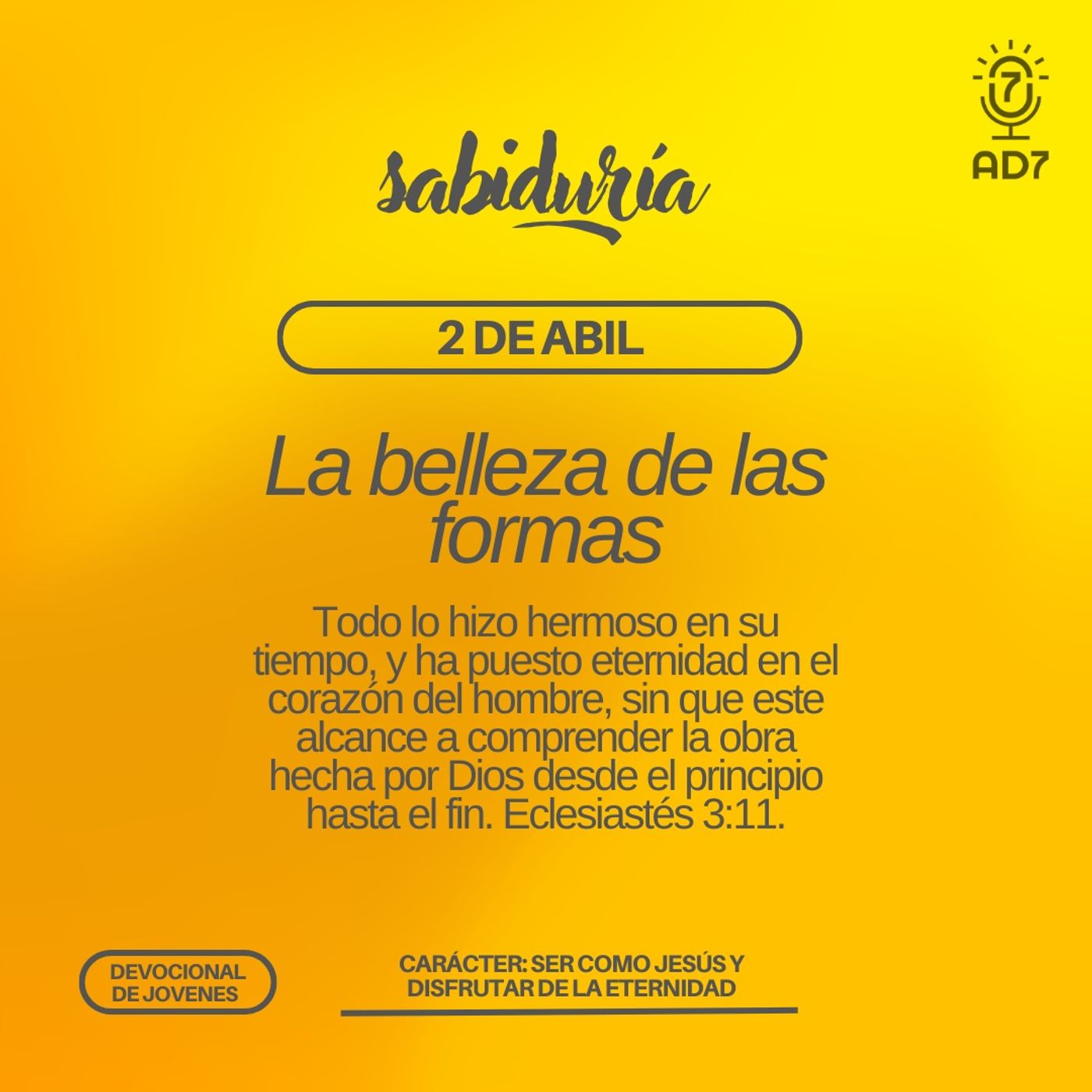 AD7 Devocional - Hoy es Tendencia