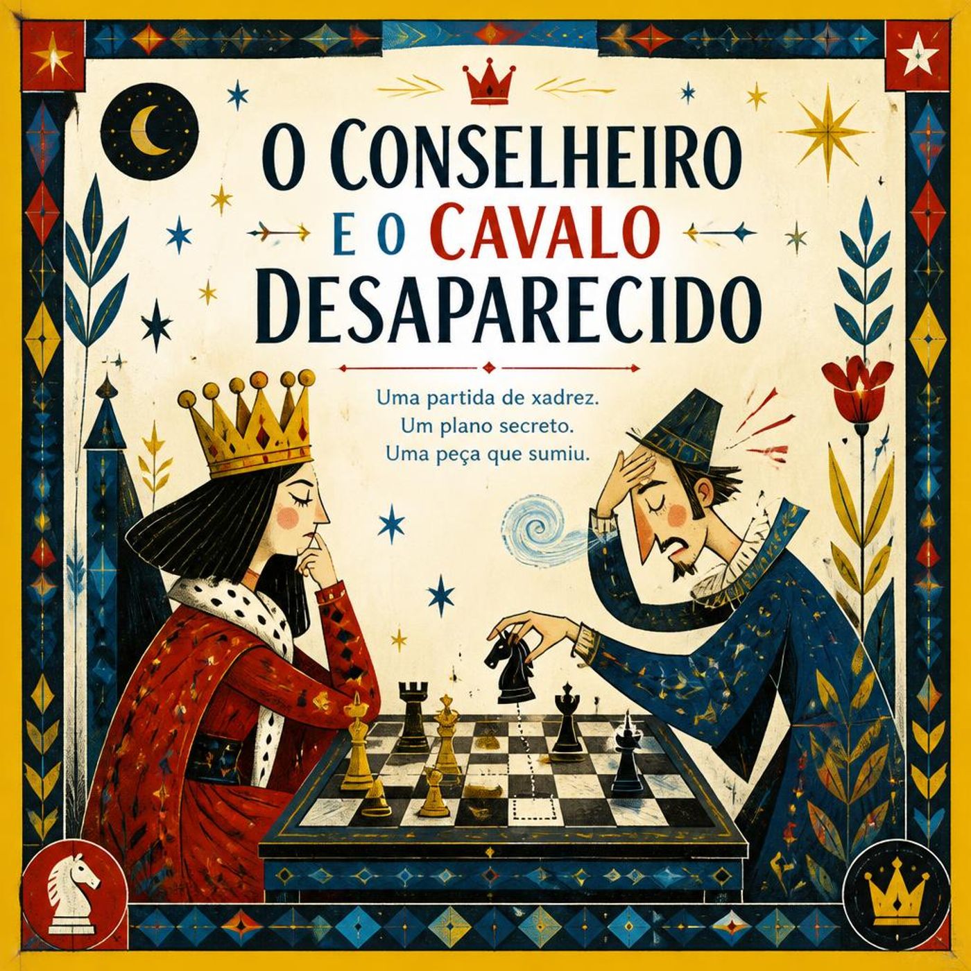 【Conto de Astúcia】A Rainha e o Enigma do Cavaleiro Desaparecido episode artwork