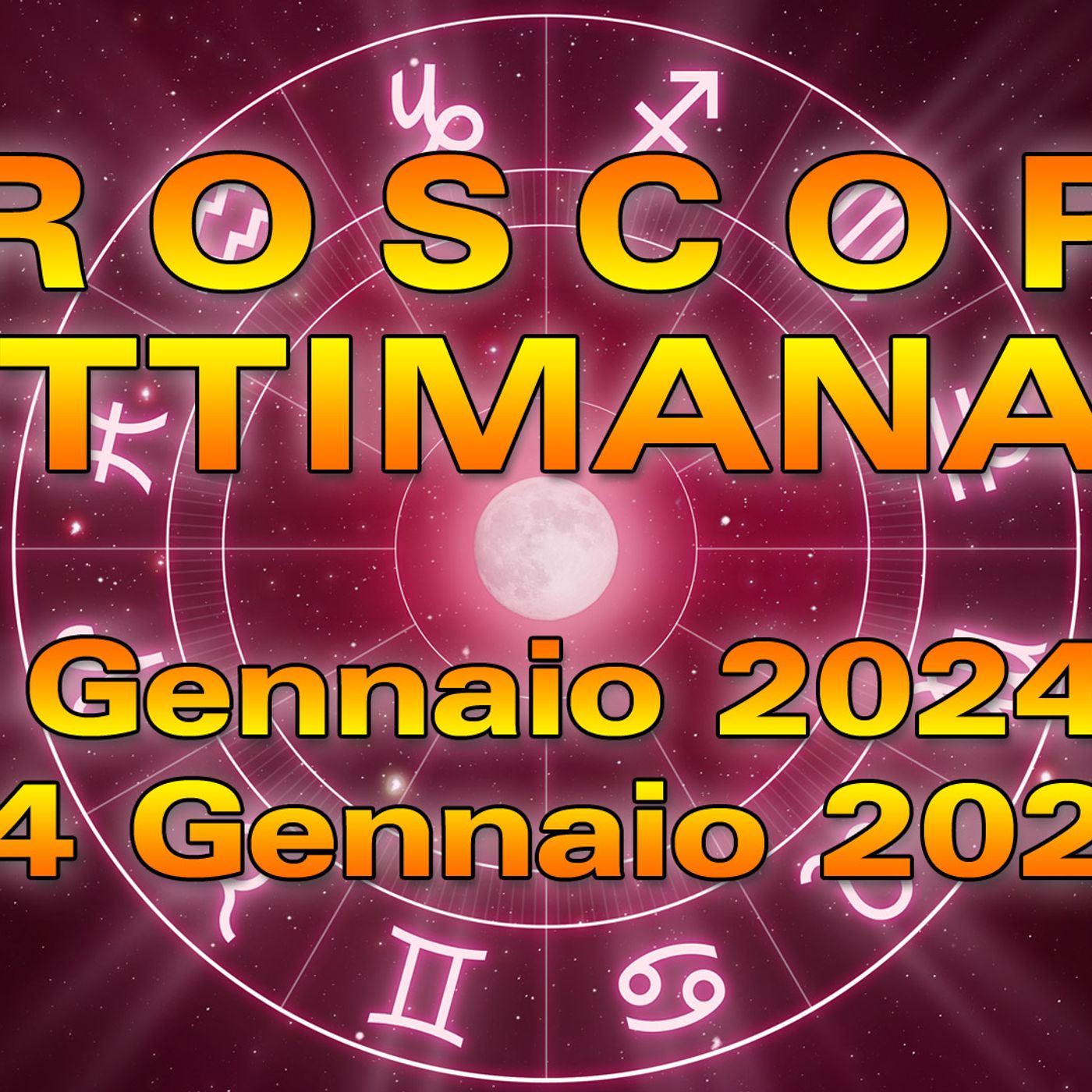 Oroscopo della Settimana dall'8 al 14 Gennaio 2024! episode artwork