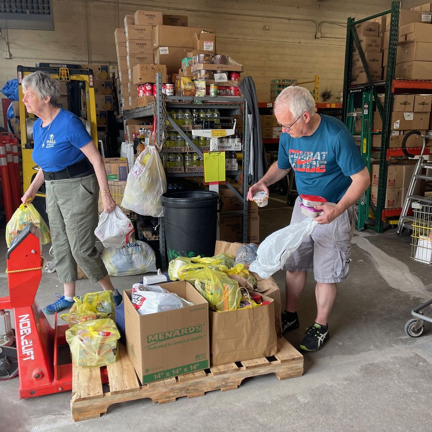 Letter carriers organize food drive for Hall Township Food Pantry episode artwork