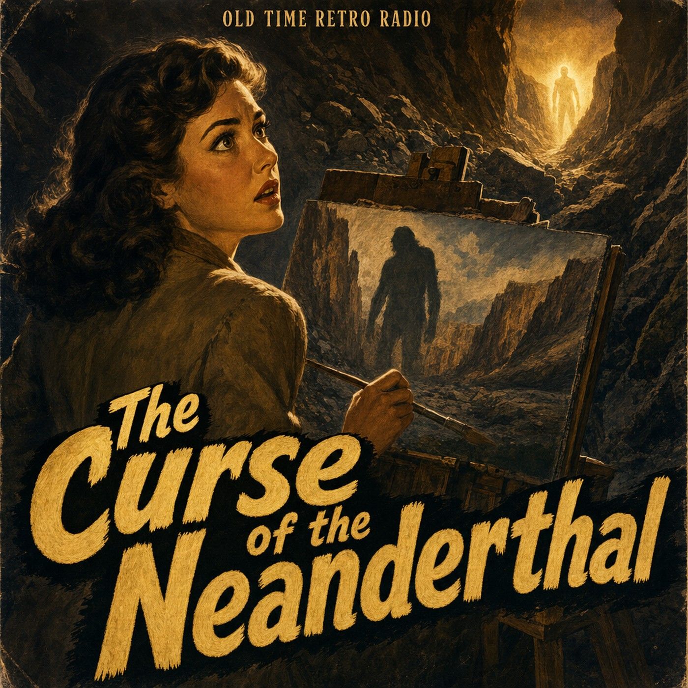 Dark Fantasy - "The Curse of the Neanderthal" (Old Time Radio, 1942) episode artwork