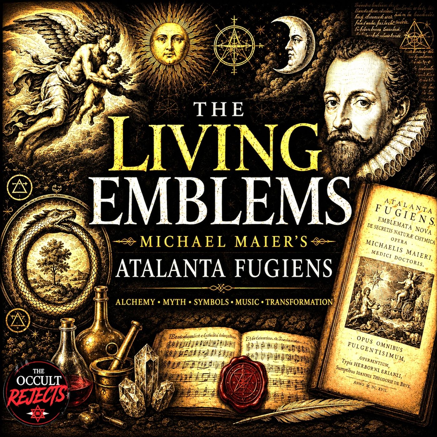 The Living Emblems Michael Maier's Atalanta Fugiens episode artwork