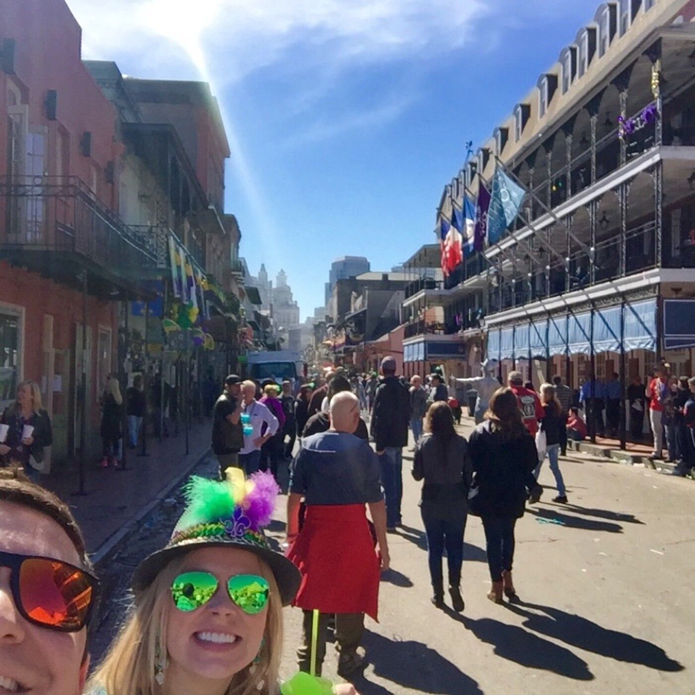 Live from Bourbon Street. Mardi Gras 2016