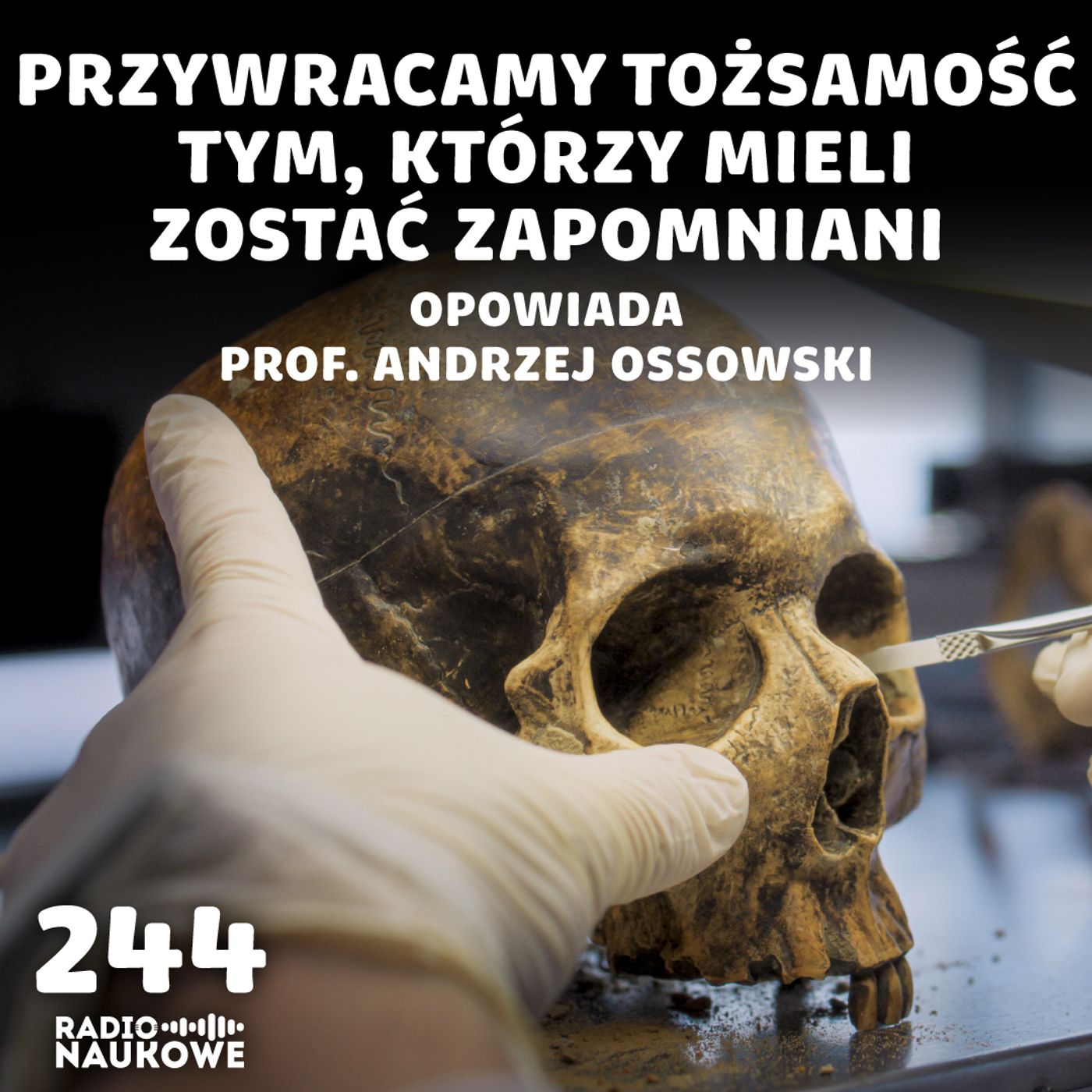 #244 Genetyka pamięci – bezimienne ofiary totalitaryzmów odzyskują tożsamość | prof. Andrzej Ossowski
