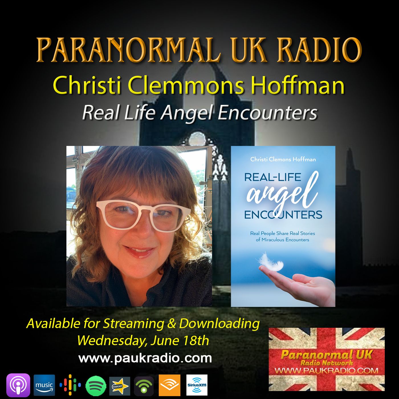 Paranormal UK Radio Show - Christi Clemmons Hoffman: Real Life Angel Encounters