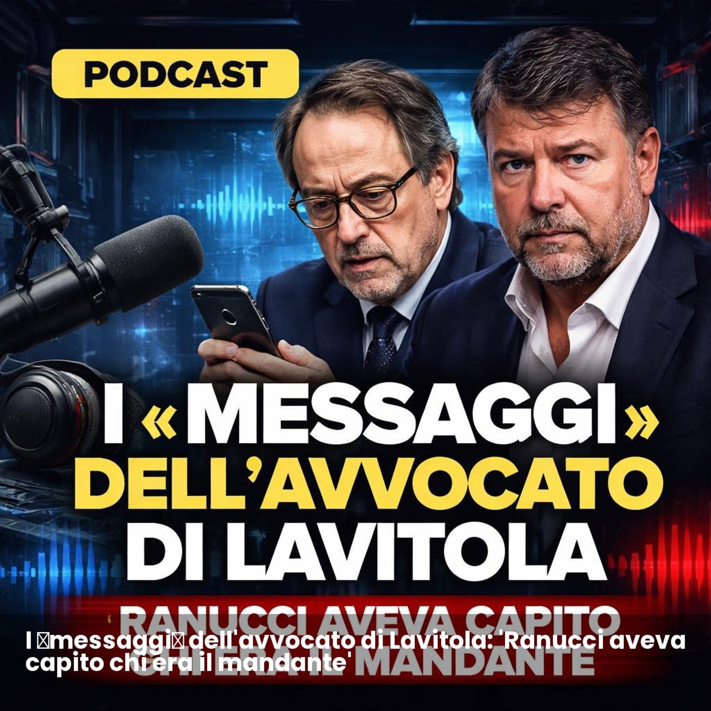 I «messaggi» dell'avvocato di Lavitola: 'Ranucci aveva capito chi era il mandante' episode artwork