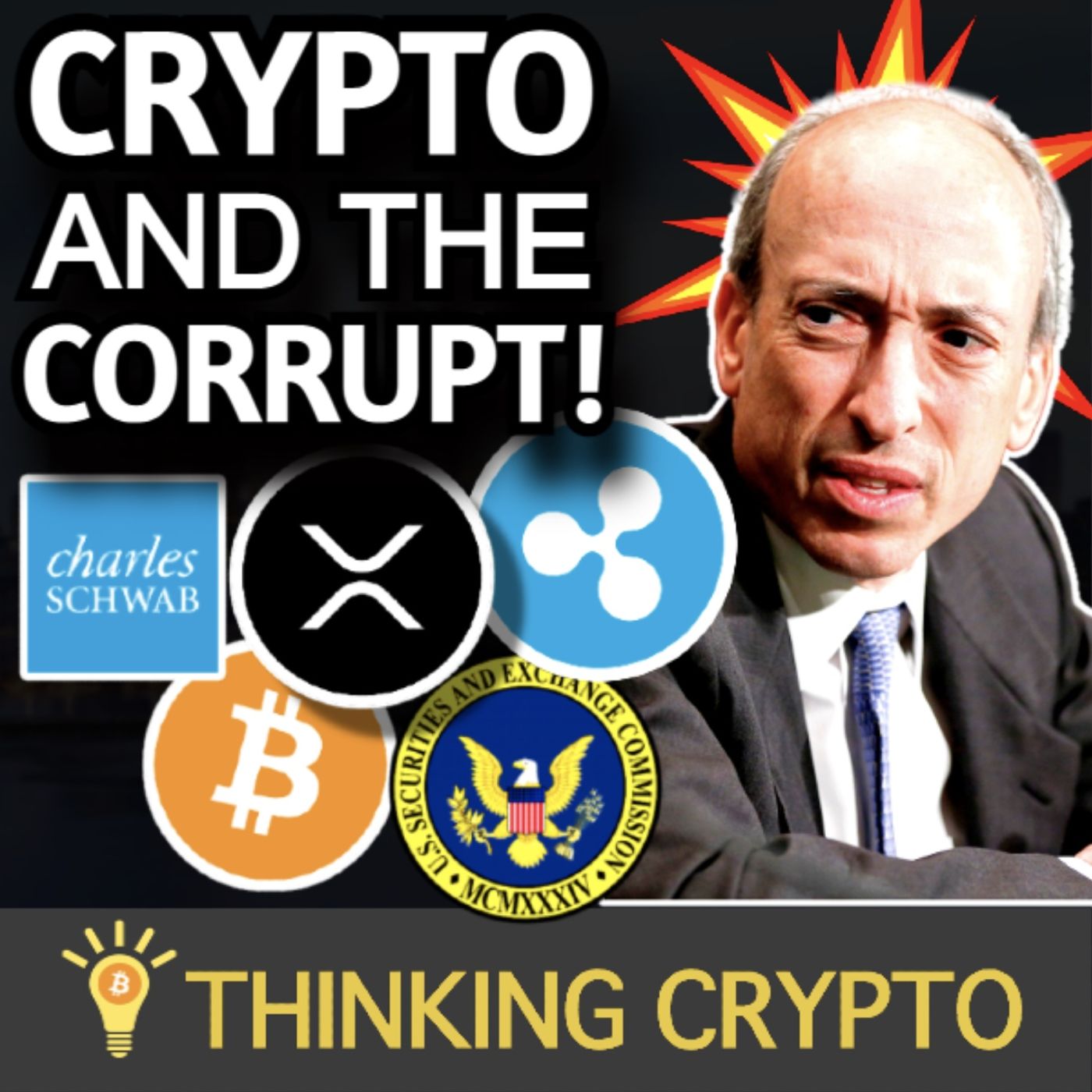 cover of episode 🔴 HUGE RIPPLE XRP NEWS - SEC GARY GENSLER RIPPLE CEO - SEC NFTS - CHARLES SCHWAB CRYPTO ETF