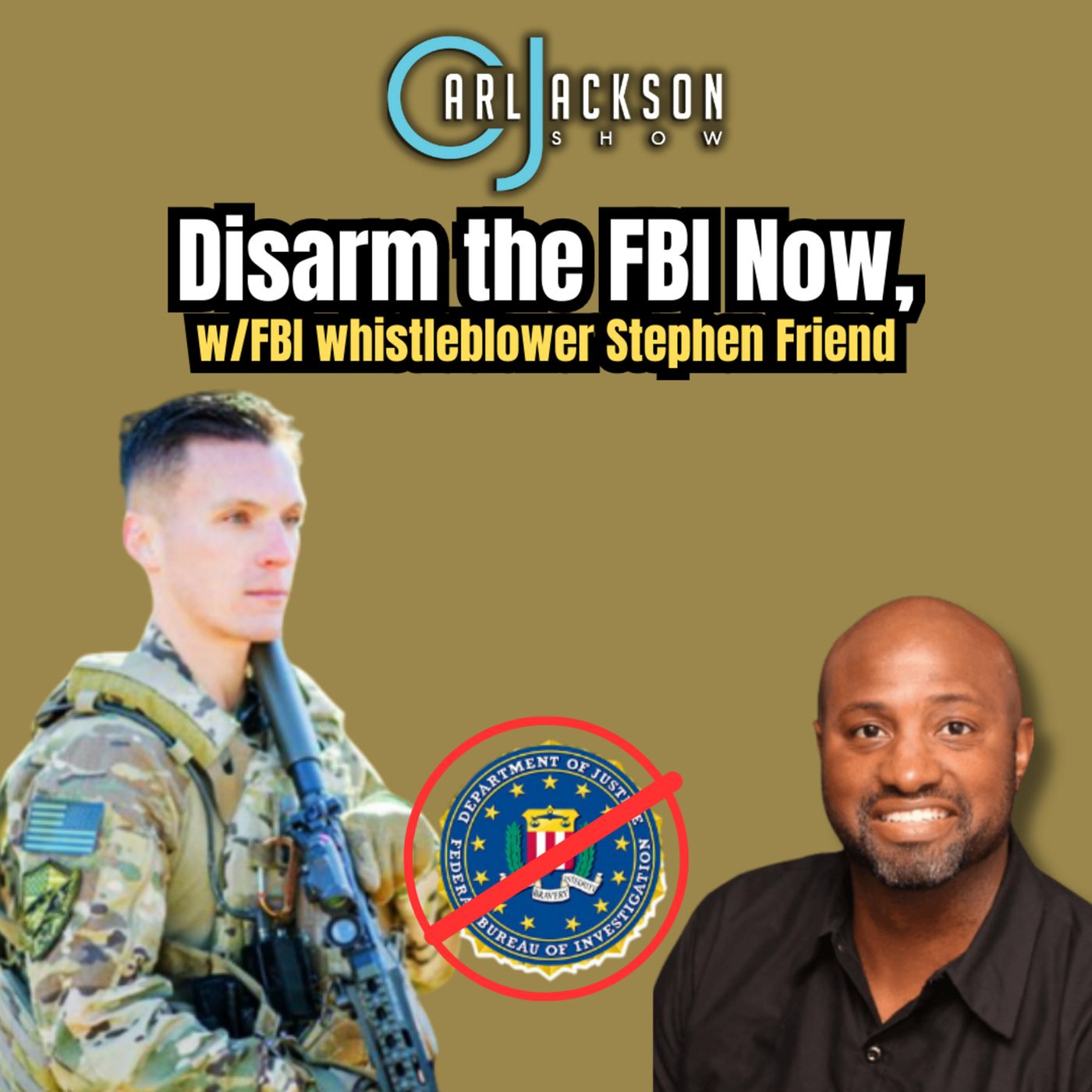 Save the Republic. Disarm the FBI Now, w/FBI whistleblower Stephen Friend