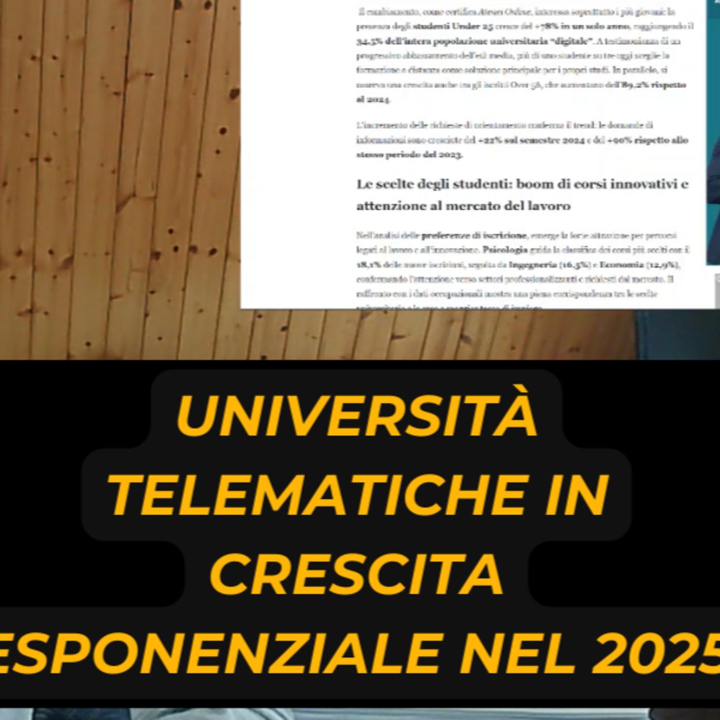 Università telematiche in crescita episode artwork