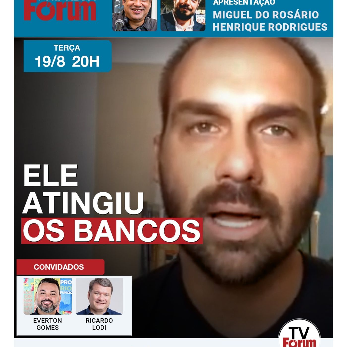 Ação de Eduardo Bolsonaro atinge bancos e gera prejuízo gigante | Cresce pressão e STF bate o pé episode artwork