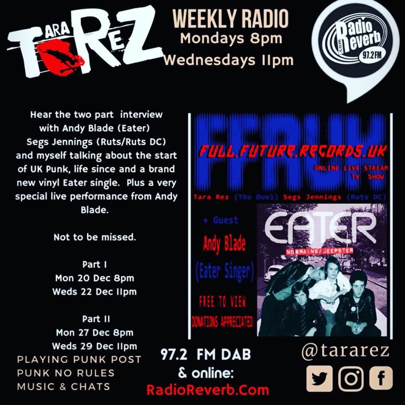 Tara Rez Weekly Radio Show