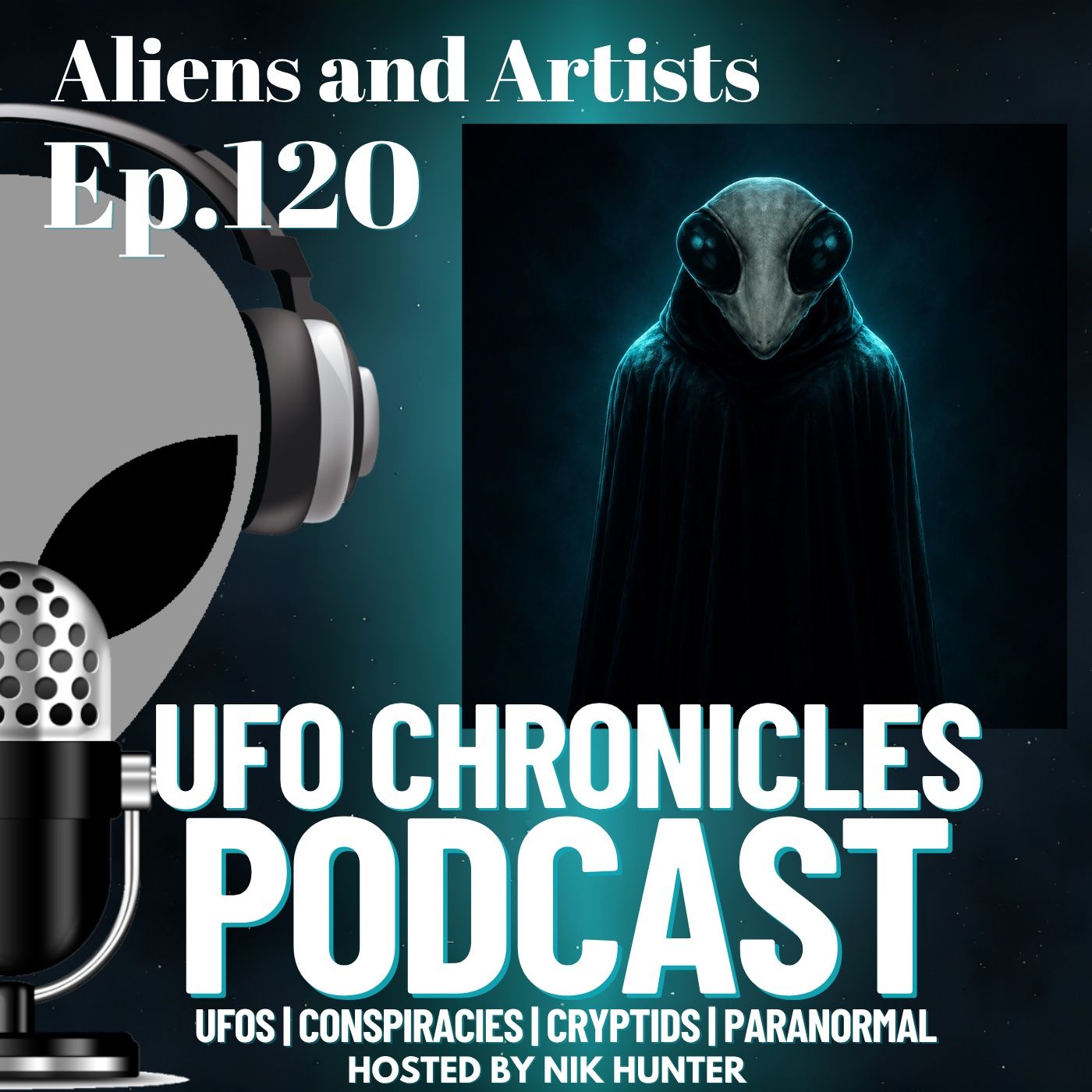 Ep.120 Aliens and Artists episode artwork