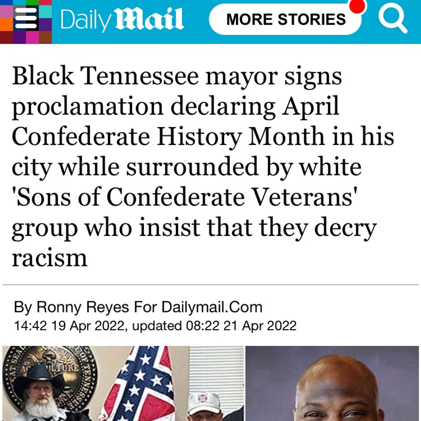 Black Mayor In Tennessee Declares April episode artwork