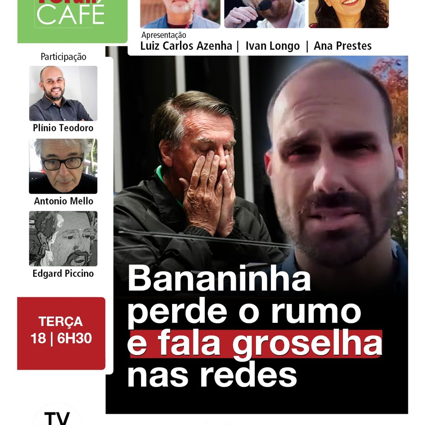 Com o pai prestes a ser preso, saúde mental de Eduardo Bolsonaro causa preocupação | 18.11.25
