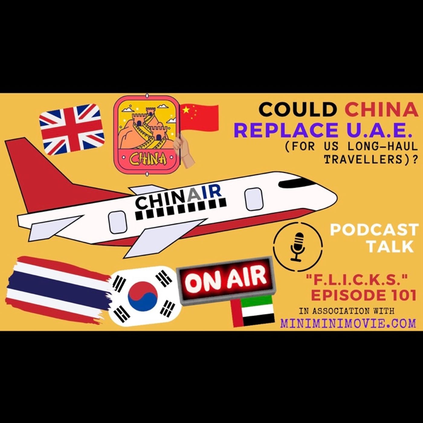 "CHINAIR" - What if CHINA flights REPLACE the UAE ones?